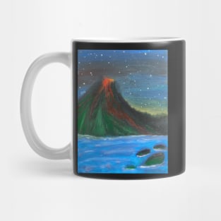 Hawaii Volcano Eruption Mug